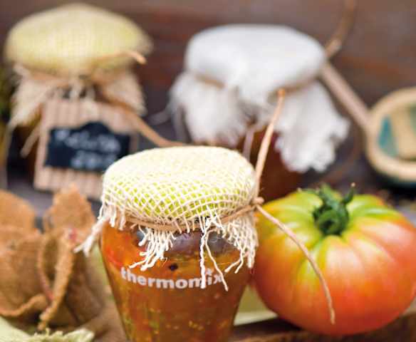 Relish z zielonych pomidorów