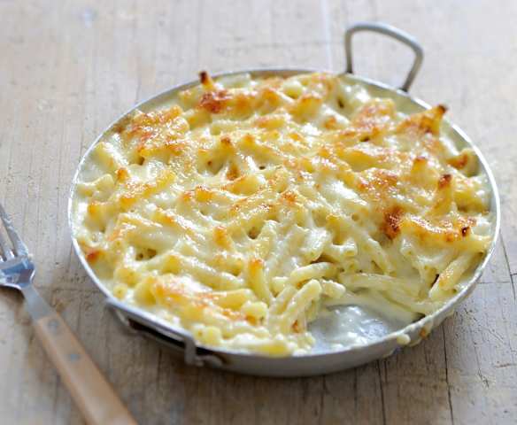 Gratin gourmand de macaroni