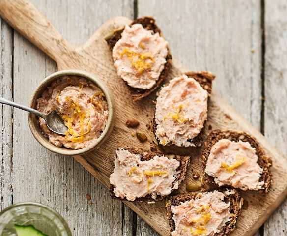 Tartinable de saumon au mélange du trappeur
