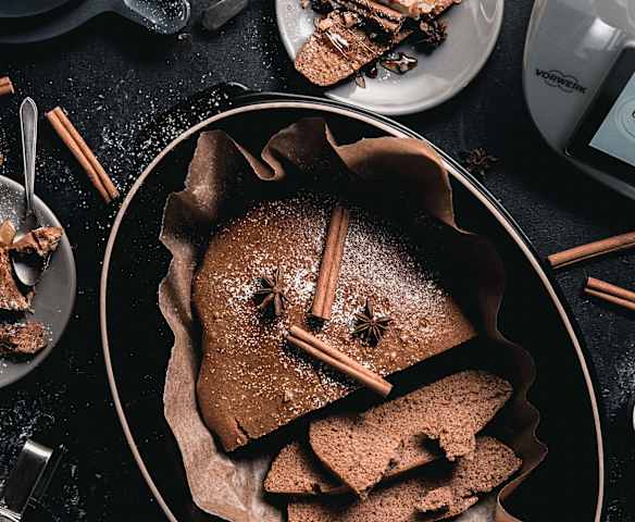Pain d'épices au miel de châtaignier en cocotte Pain d'épices au miel de châtaignier en cocotte