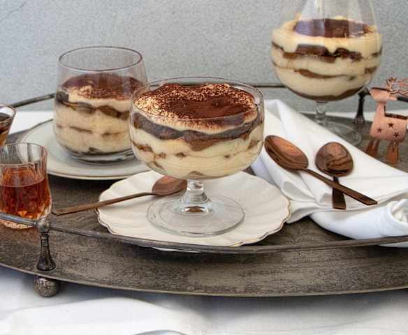Christmas tiramisu