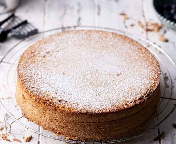 Bizcocho genovés (sin gluten)