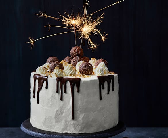 Haselnuss-Schokoladen-Torte