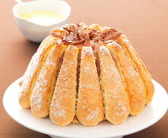 巧克力夏洛特蛋糕