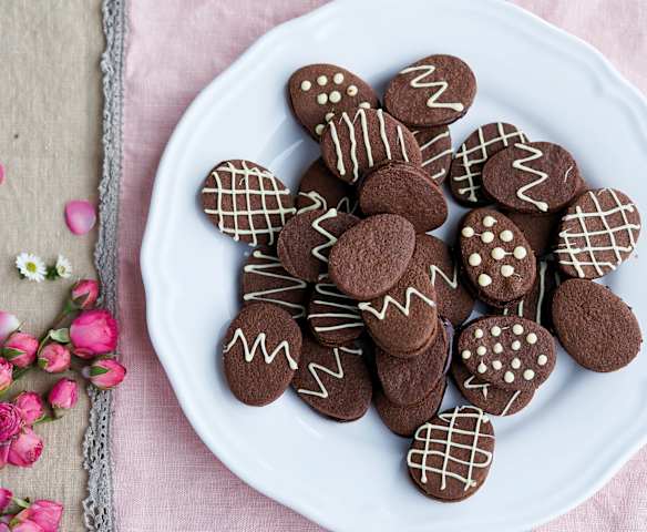 Bolachas ovo da Páscoa