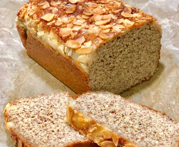 Pão de amêndoas low carb sem glúten