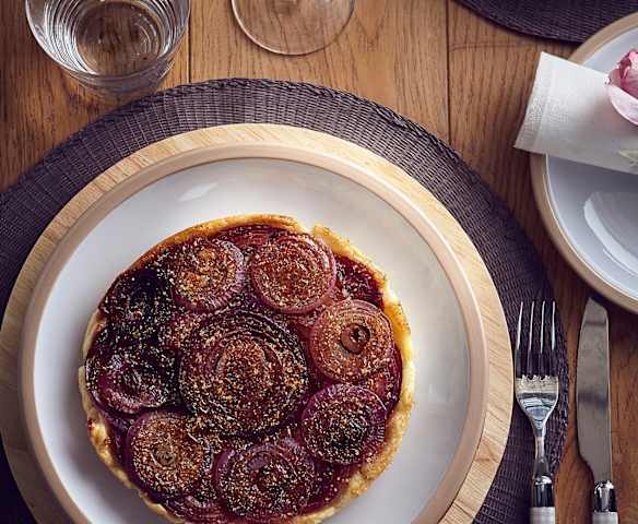 Tarte tatin di cipolle di Tropea