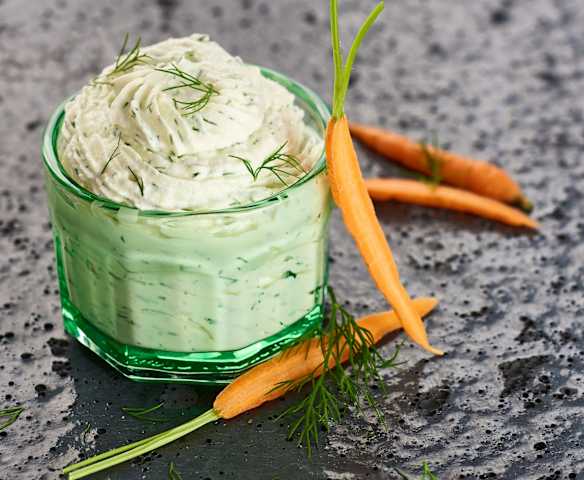 Crème fouettée à l'aneth