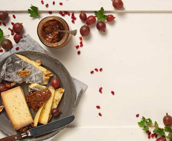 Stachelbeerchutney mit Berberitzen