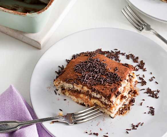 Tiramisú de chocolate