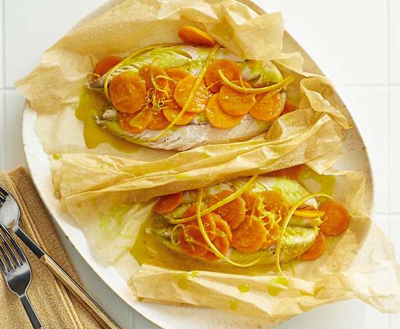 Filetti di sgombro all'arancia