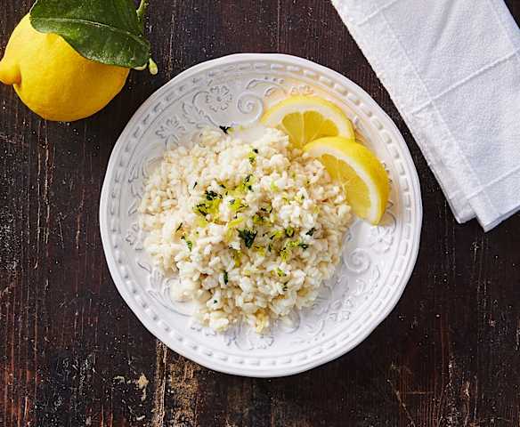 Risotto alla sogliola e limone