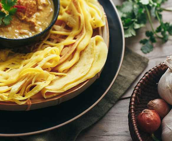 马来西亚网状卷饼