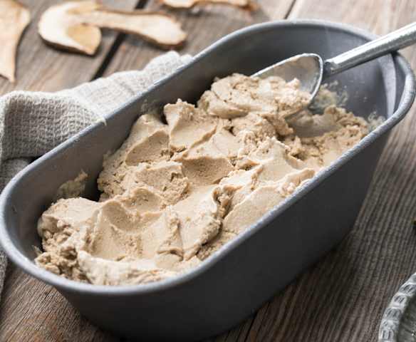 Helado de boletus