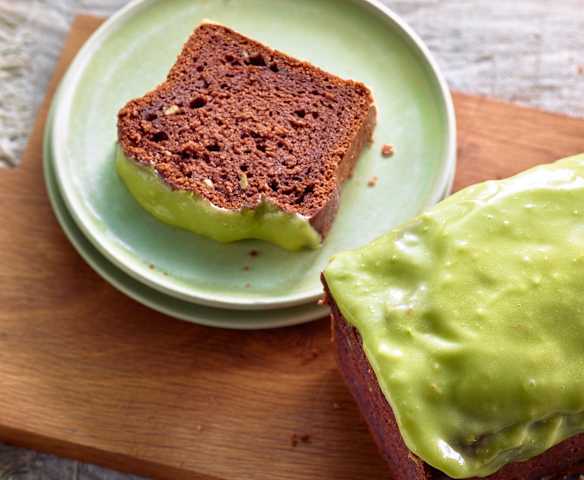 Plumcake al cioccolato con crema di avocado Plumcake al cioccolato con crema di avocado