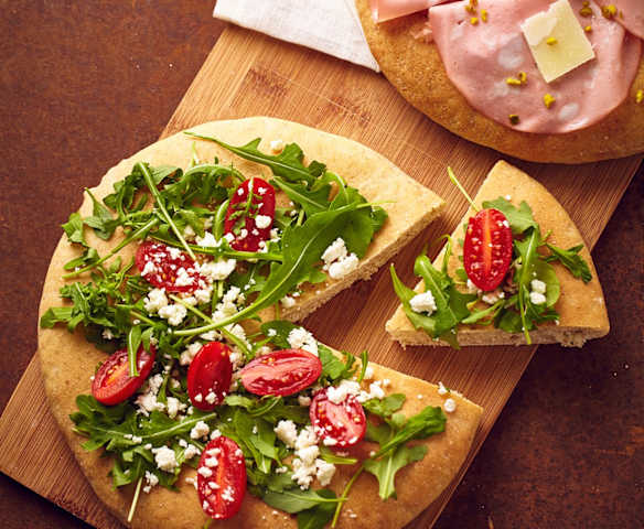 Römische Pizza Bianco