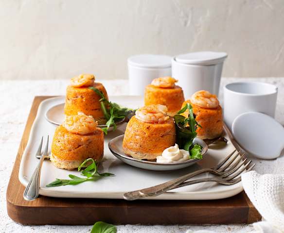 Minipastel de pescado y marisco