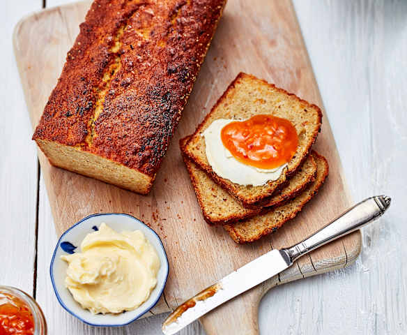 Aprikosen-Banana-Bread