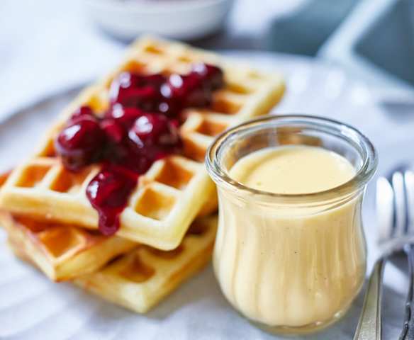 Vanille-Safran-Sauce
