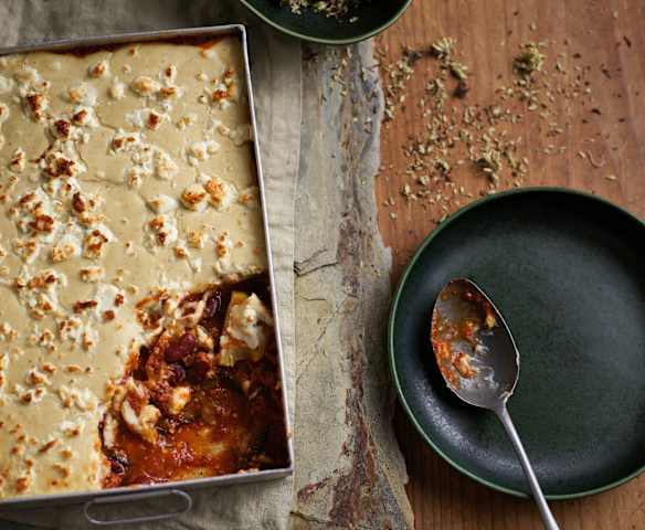 Moussaka vegetariana Moussaka vegetariana