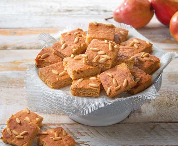 Biscotti morbidi alle pere e frutta secca