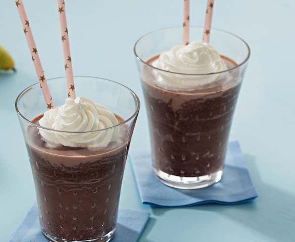 Pear and Chocolate Milkshake Pear and Chocolate Milkshake