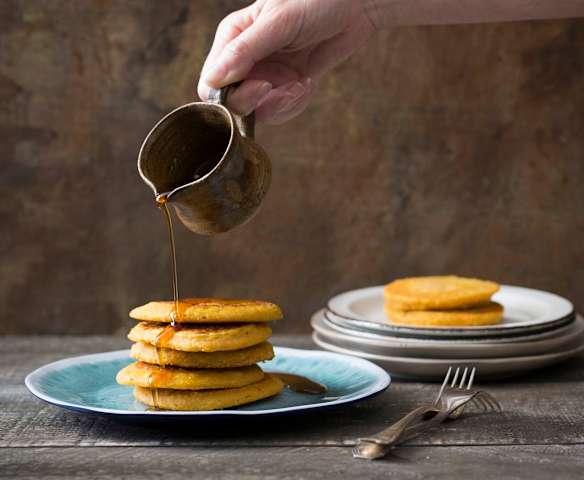 Pumpkin pancakes