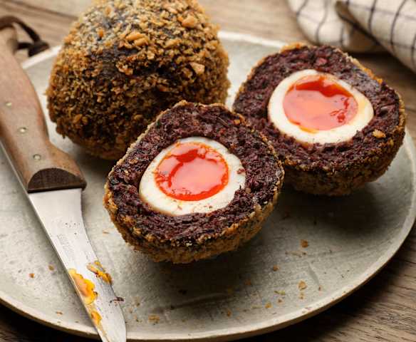 Black Pudding Scotch Eggs