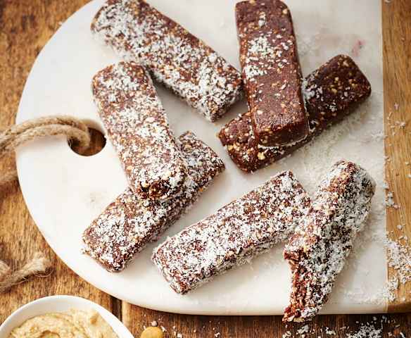 Barres énergétiques noix de cajou et dattes