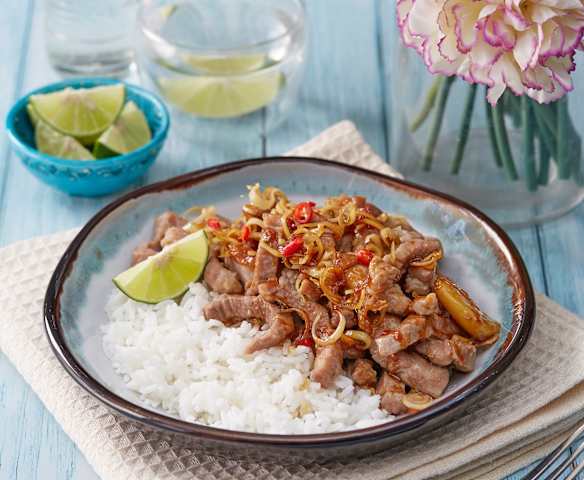 Vietnamese Lemongrass Pork Strips