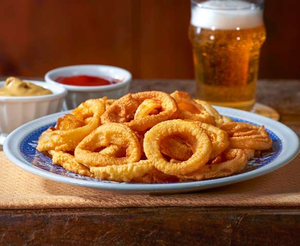 Anelli di cipolla fritti