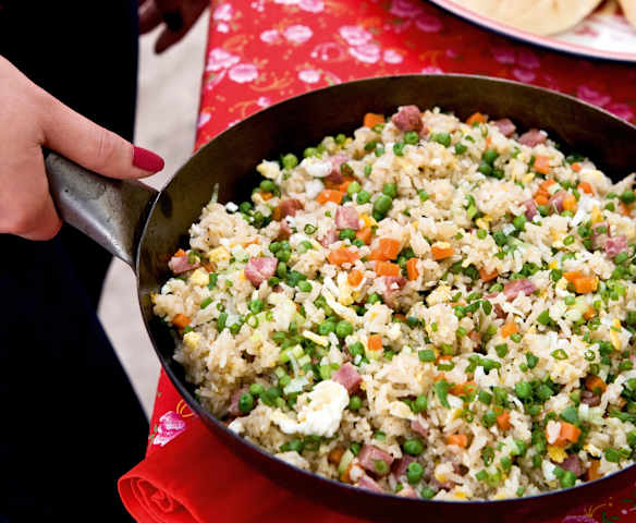 Riz cantonais Riz cantonais