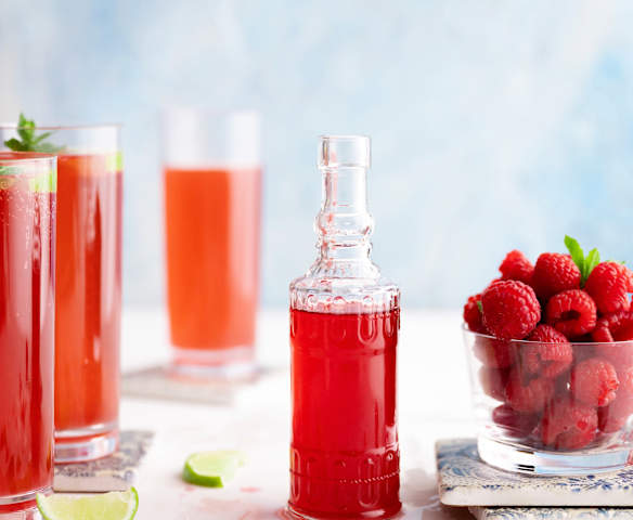 Fermentierter Himbeer-Shrub