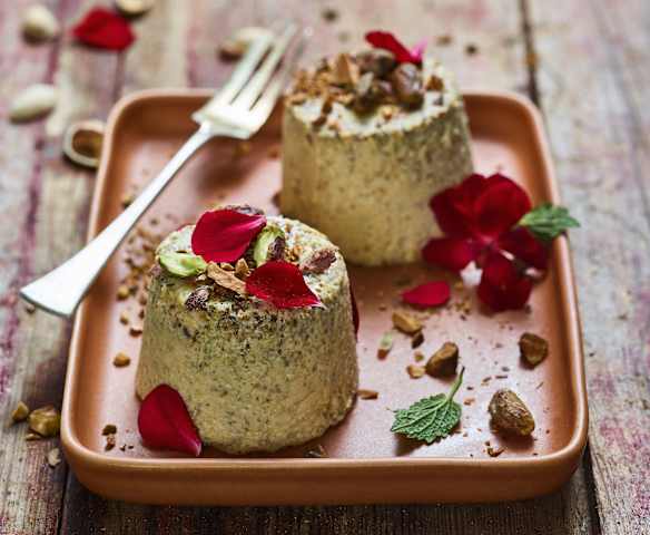 Pistáciové cupcaky