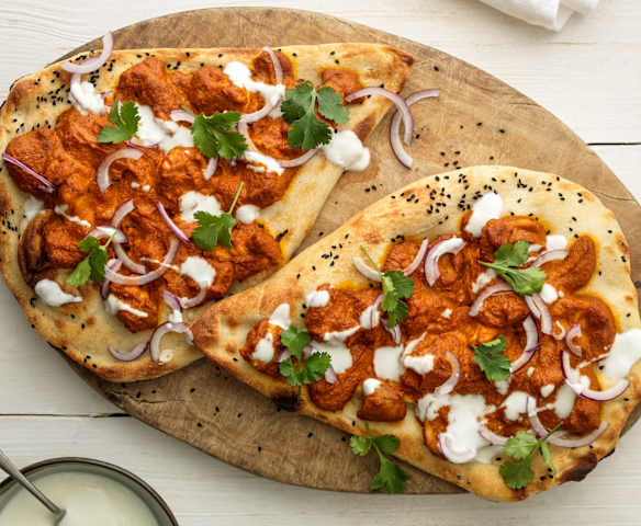 Chicken Tikka Flatbreads