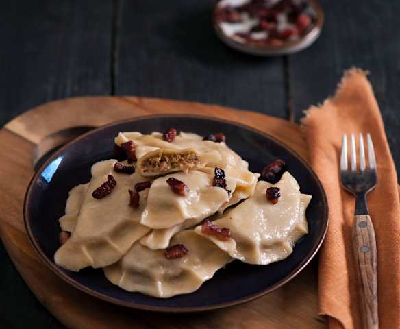 Pierogi di manzo (ravioli polacchi)