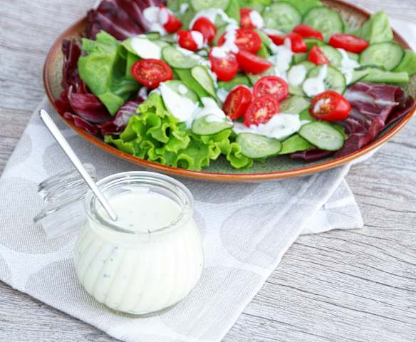 Molho de iogurte e hortelã