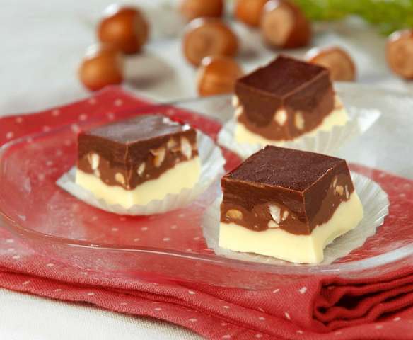 Cremino ai tre cioccolati