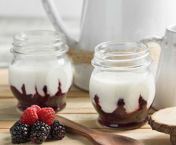 Yaourt aux fruits rouges