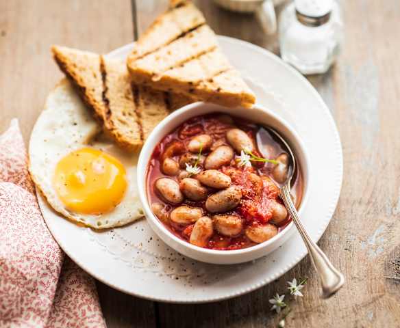 Baked beans (Haricots blancs à la tomate) Baked beans (Haricots blancs à la tomate)
