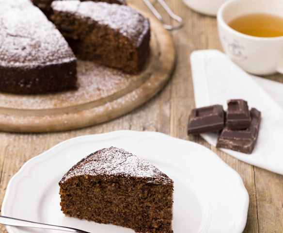 Torta di cioccolato e patate