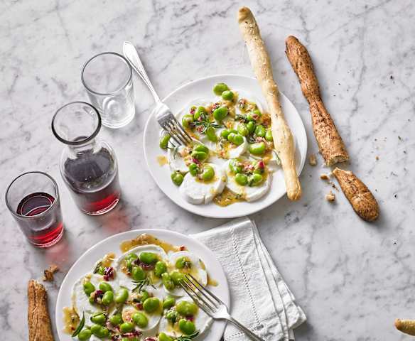 Mozzarella-Carpaccio