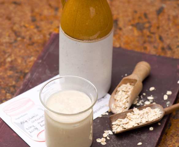 Owsiane mango lassi z bananem