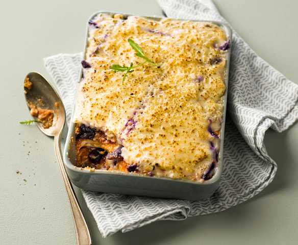 Lasagnes au tofu et au chou sans gluten