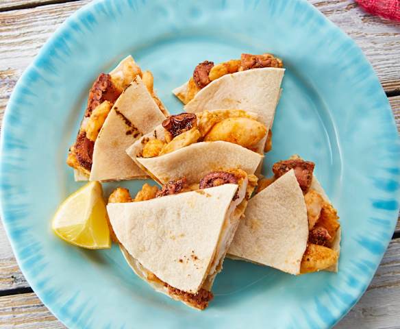 Seafood Quesadillas Seafood Quesadillas