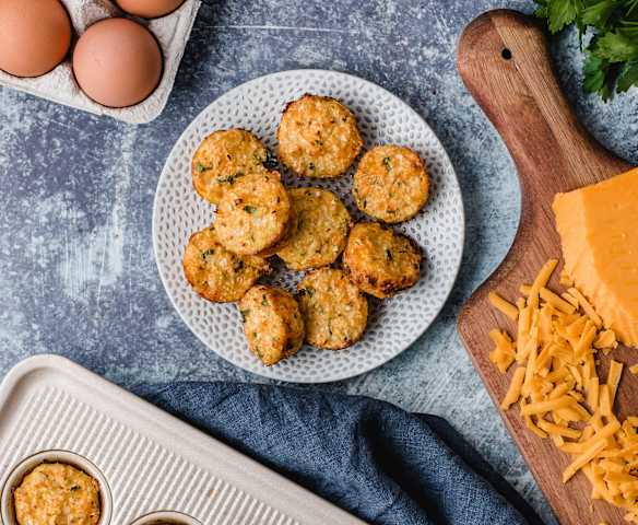 Cheesy Cauliflower Tots