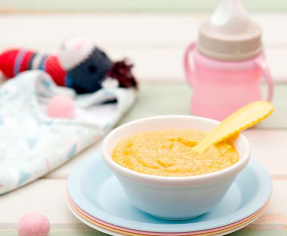 Purée z warzyw i mięsa