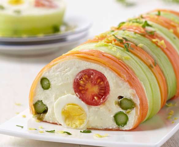 Terrine en fraîcheur de crudités