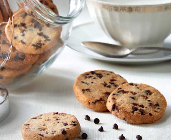 Bolachas com pepitas de chocolate sem glúten