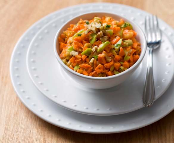 Crunchy carrot salad
